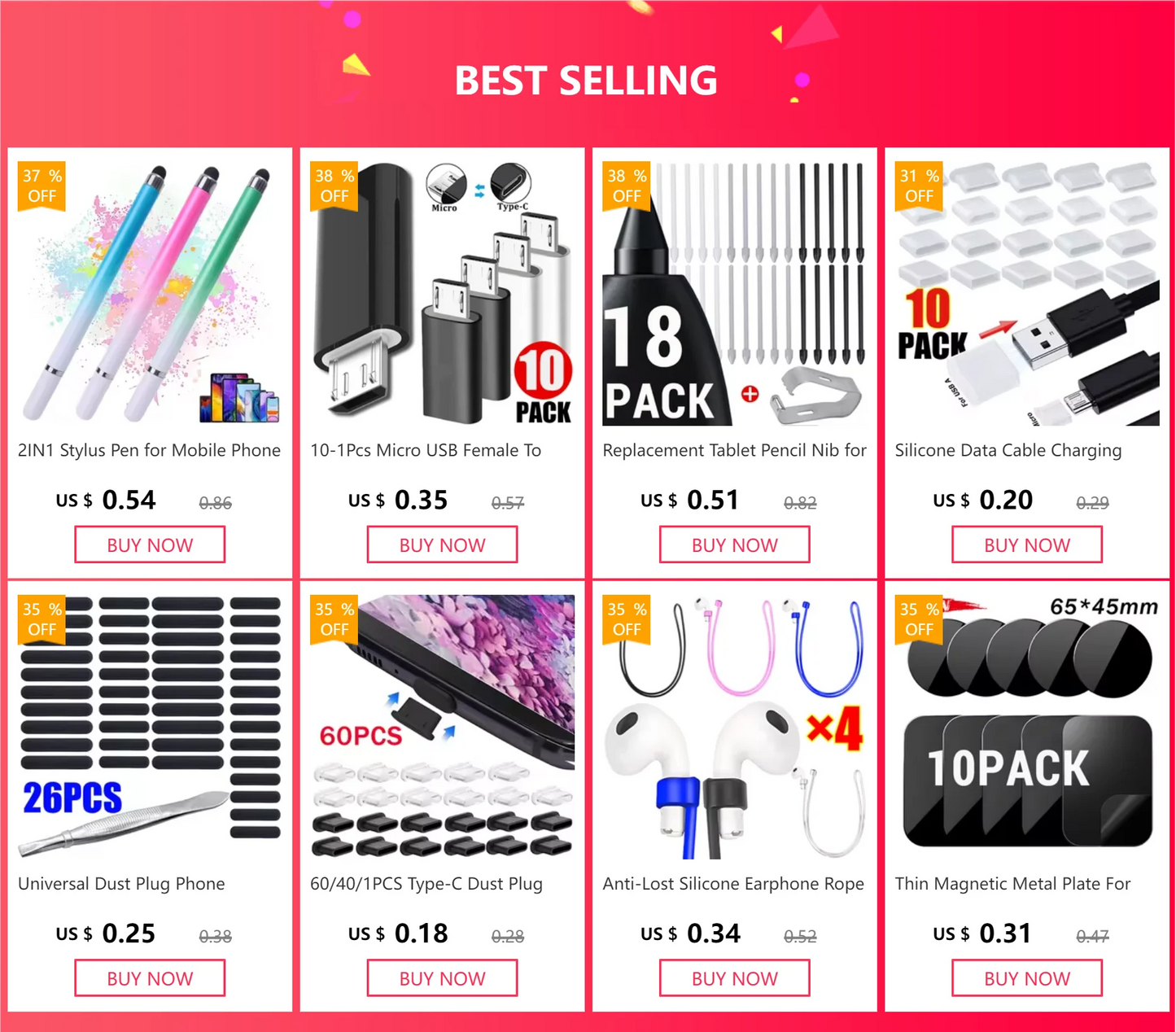 Ładowarka 120W 4 Porty USB Type-C - Szybka z Kablem Samsung iPhone Xiaomi Huawei