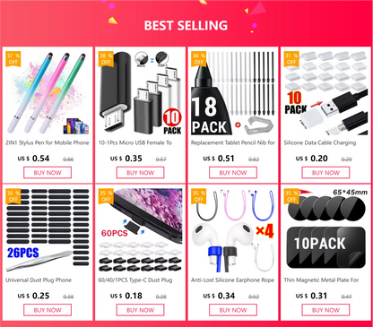 Ładowarka 120W 4 Porty USB Type-C - Szybka z Kablem Samsung iPhone Xiaomi Huawei