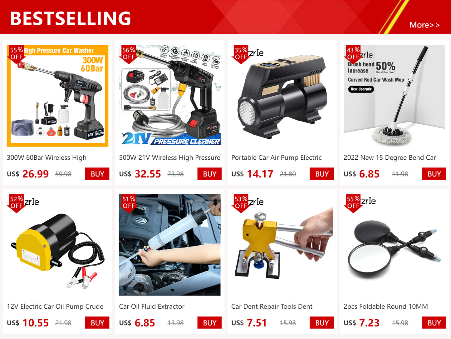 Rozrusznik Samochodowy 600A - Przenośny Jump Starter Powerbank 12V