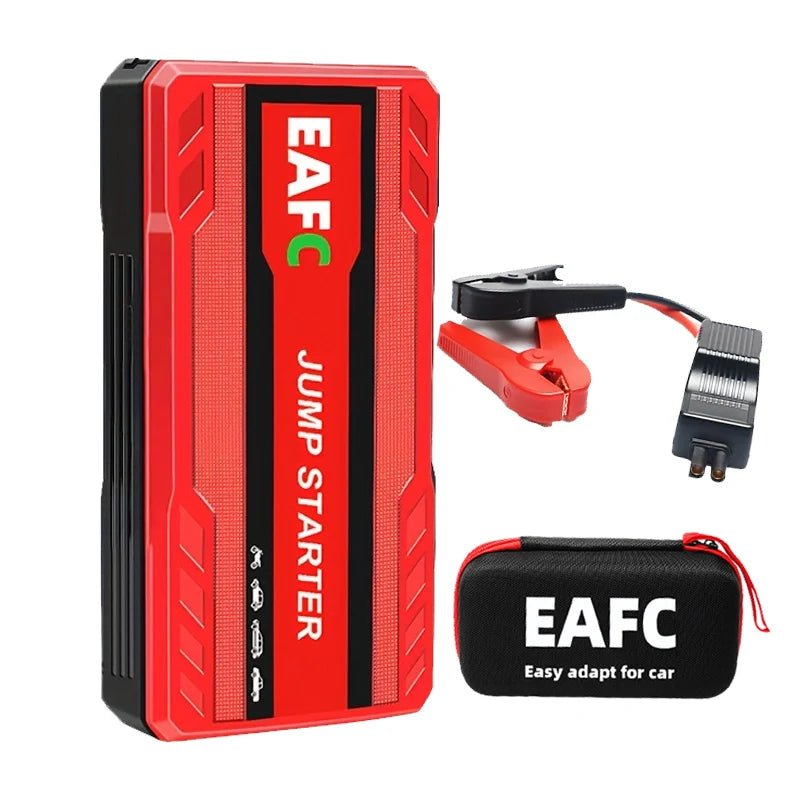 Rozrusznik EAFC 600A 12V - Jump Starter z Latarką LED SOS Powerbank