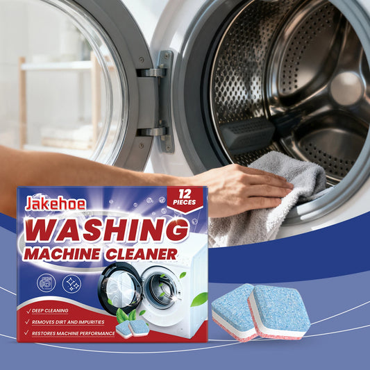 Washing Machine Cleaner Tablets Deep Dissolve Stubborn Dirt Remove Odor Inhibit Bacterial Growth Powerful Mildew Remover Cleaner