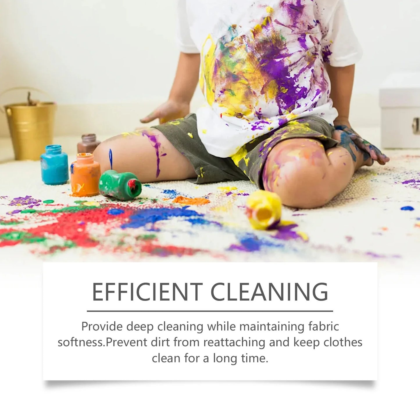 Fabric Stain Remover Clothes Rusts Coffee Stain Remover All in 1 Powerful Cloth Wash Soap Concentrated Fresher Laundry Detergent