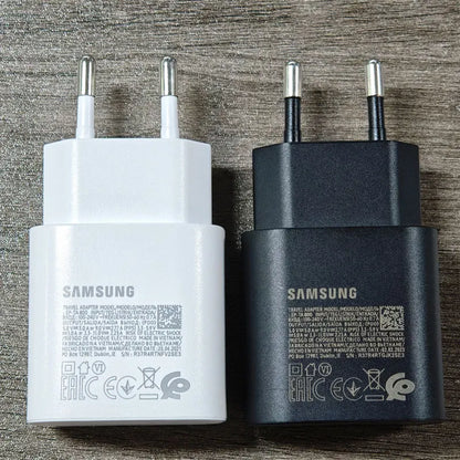 Samsung 25W Super Fast Charger PD - Galaxy A16-A56 S25 S24 S23 Z Flip Fold 7
