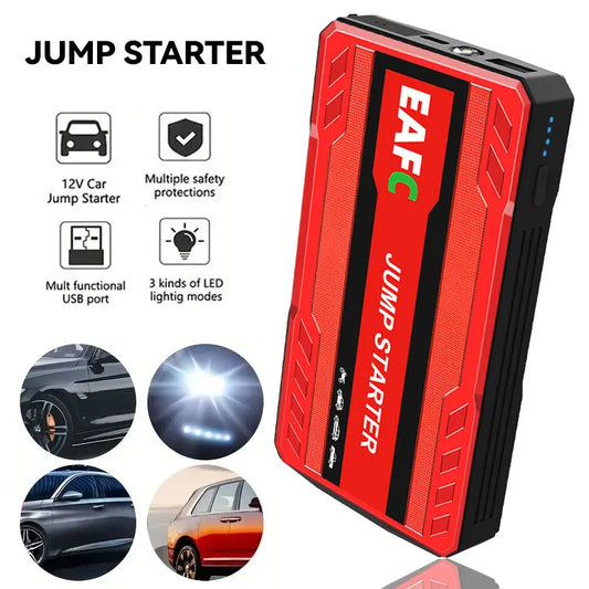 Rozrusznik Samochodowy 600A - Przenośny Jump Starter Powerbank 12V