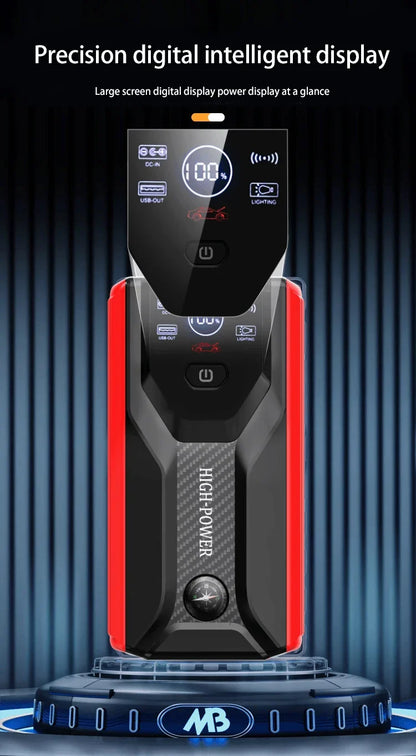 Rozrusznik Samochodowy 12V 28000mAh - Przenośna Ładowarka Powerbank