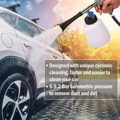 Tornador Washer Interior Cleaning - Deep Cleaning Gun Brush High Pressure Spray Rinsing Blowing Dust