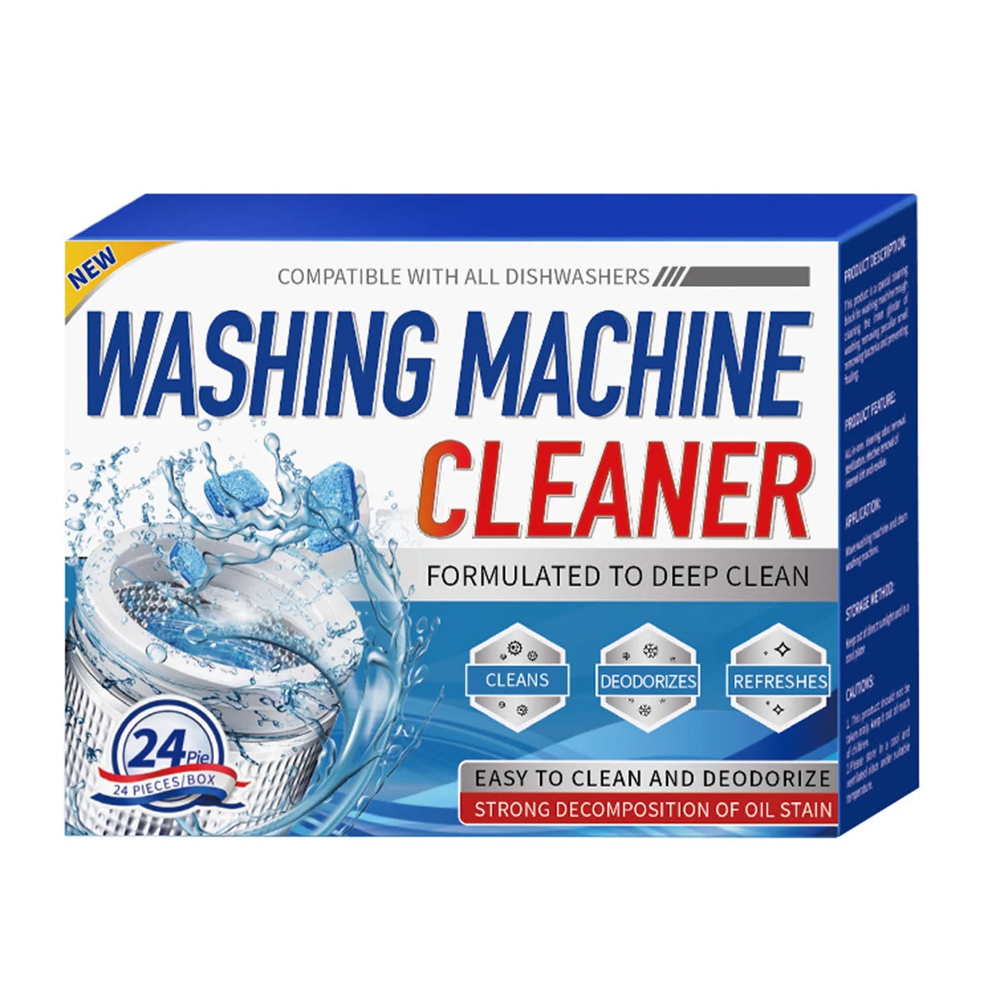 Washing Machine Descaler Clean Inside Drums Laundry Tub Sealing Washing Machine Accessories