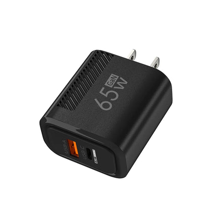 Ładowarka 65W GaN USB Type-C PD 33W - Szybkie Ładowanie QC3.0