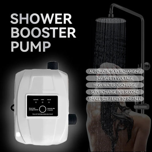 Pompa Prysznicowa 24V Automatyczna - Zwiększenie Ciśnienia Wody w Domu