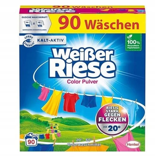 Weiser Riese Powder for Washing Colored Cloth Clothes 4.5 kg German
