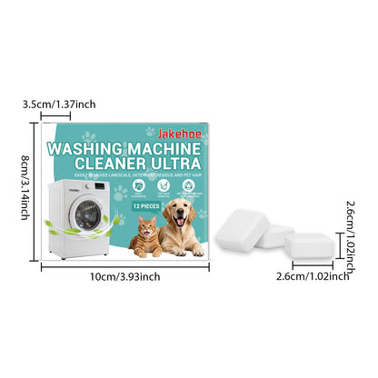 Washing Machine Cleaning Tablet Gentle Stain Limescale Removal Household Front-Load Washing Machine Keep Machine Clean Protected