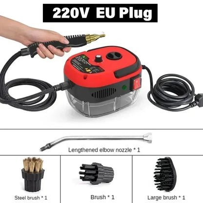 Myjka Parowa Ręczna - Steam Cleaner do Samochodu Domu Klimatyzacji Kuchni Silnika