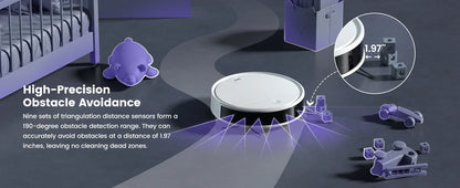 Robot Odkurzający OKP K5P 500Pa WiFi - Samoładujący