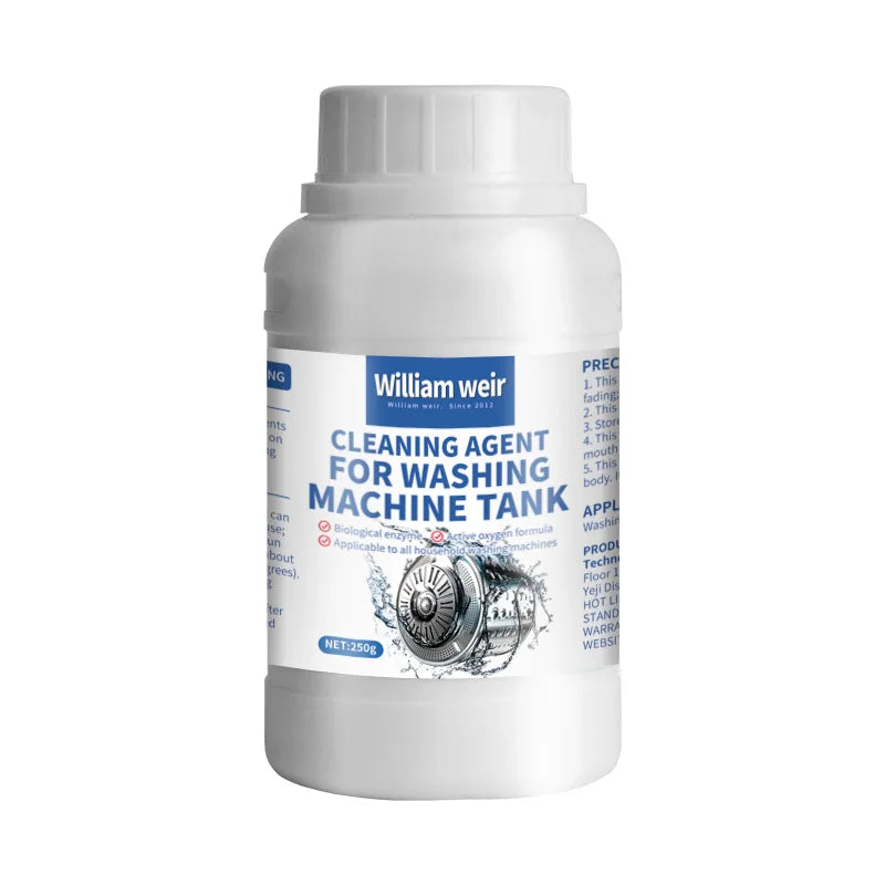 Washing machine cleaning agent, sterilization and descaling,powerful cleaning of inner drum,fully automatic drum,wave wheel type