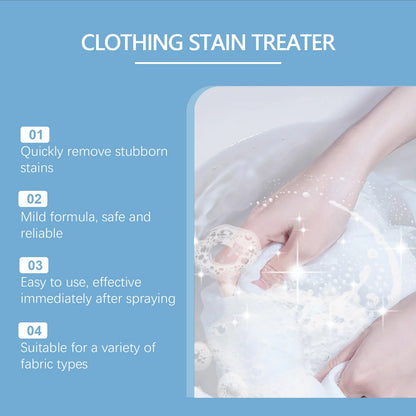 Spray do Usuwania Plam 120ml JAKEHOE - Przenośny Skuteczny Odplamiacz do Ubrań
