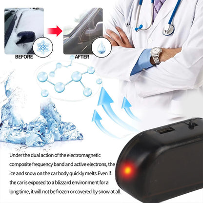 Urządzenie do Usuwania Śniegu DOACT - Elektromagnetyczne Antyoblodzeniowe Automatyczne Odśnieżanie Samochodu