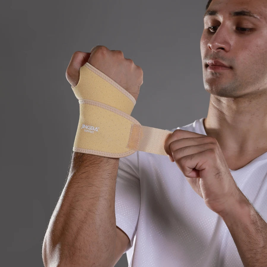 1 Piece Neoprene Breathable Adjustable Wrist Support Wraps for Weightlifting Kettlebell