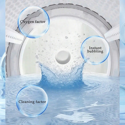 Washing Machine Cleaner Washing Machine Effervescent Stain Remover Washer Stains Cleaner For Laundry Bathroom Kitchen Sink