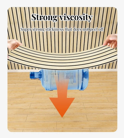 Tapeta Samoprzylepna Imitacja Kratki Drewno - Gruba Pianka PVC do Sypialni