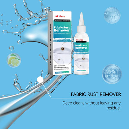 Fabric Rust Remover 100ml - Stain Cleaner for Clothes, Oil, Coffee & Water Stains - Laundry Detergent for Fresh & Old Stains