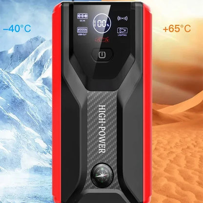 Rozrusznik Samochodowy 12V 28000mAh - Przenośna Ładowarka Powerbank