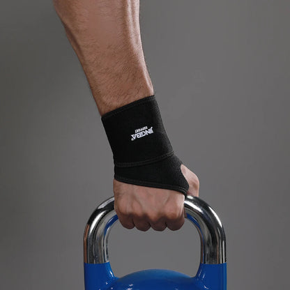 1 Piece Neoprene Breathable Adjustable Wrist Support Wraps for Weightlifting Kettlebell