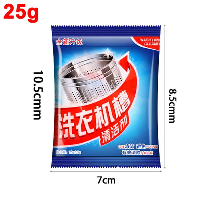 Proszek do Czyszczenia Pralki - Usuwanie Pleśni i Kamienia 25g/50g