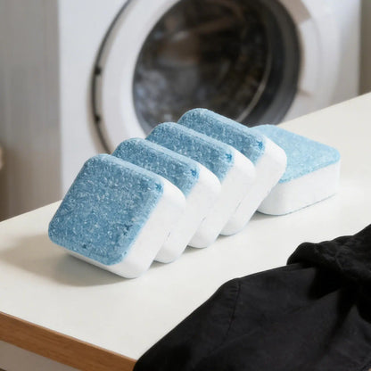 Washing Machine Cleaner 48 Pieces Safe Odor Remover Washing Machine Descaler For Odor Grime Scale Buildup Home Bathroom Laundry