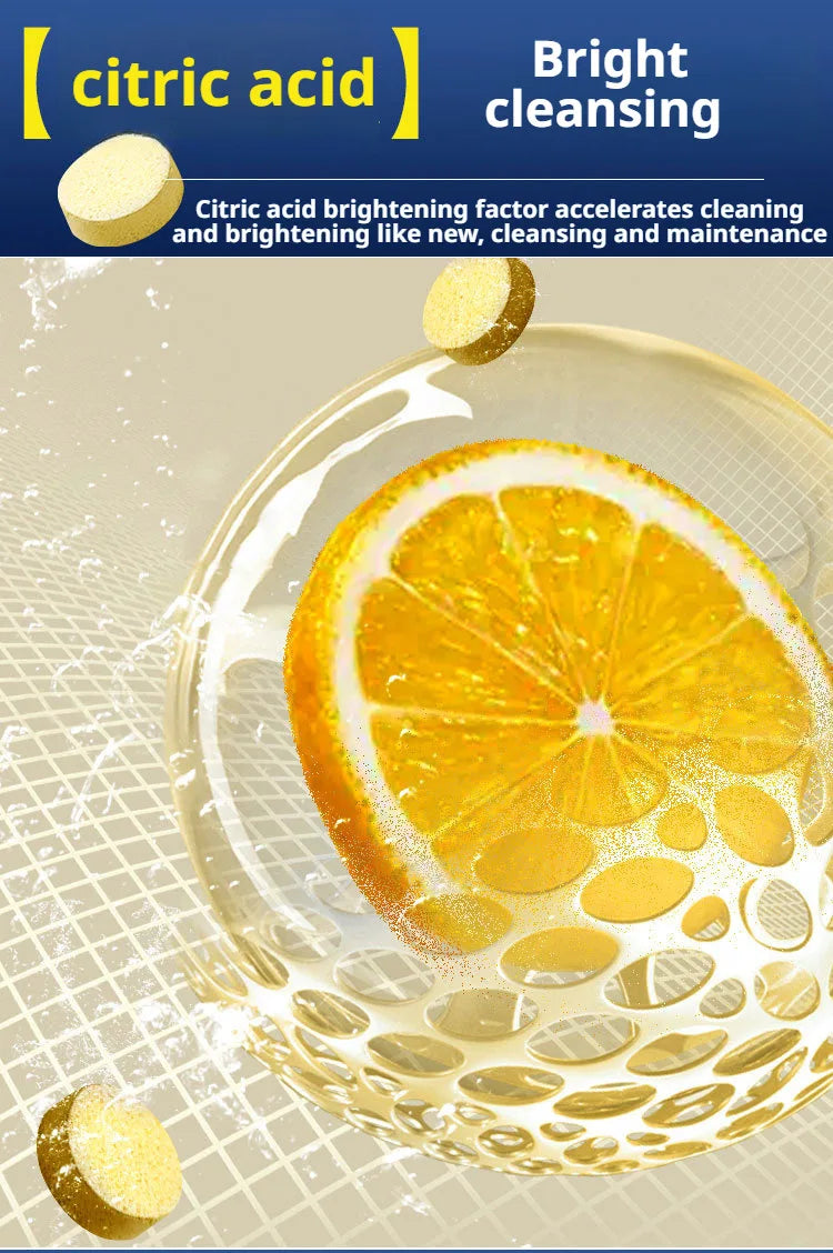 Washing Machine Cleaner Effervescent Tablets Deep Cleaning Washer Stains Detergent Laundry Tub Safe Deodorizer Household Tools