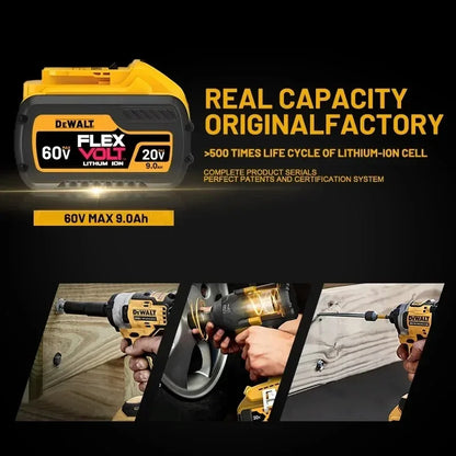 Bateria DeWALT 18V/20V XR Li-Ion 6.0Ah/5.0Ah - Ładowarka DCB205 DCB206 DCB202