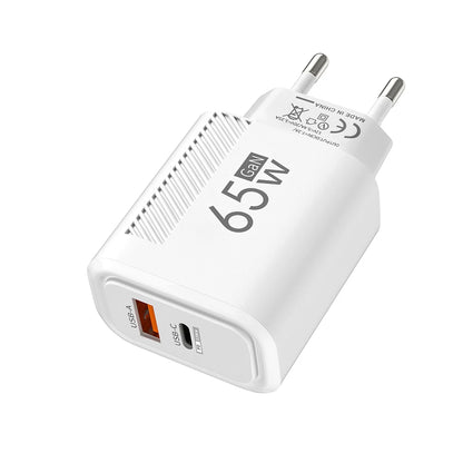 Ładowarka 65W USB-C PD Fast Charging - Szybka iPhone Samsung Xiaomi EU/US