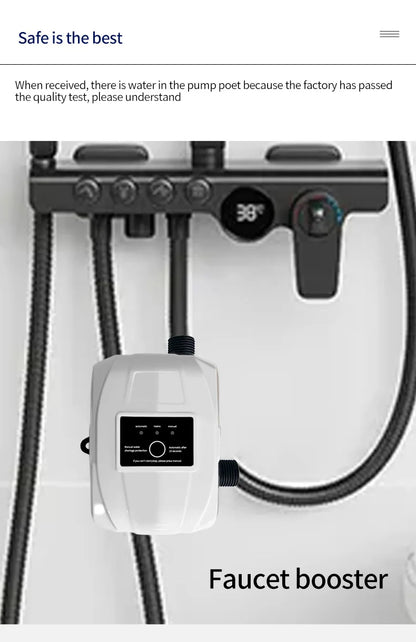 Pompa Prysznicowa 24V Automatyczna - Zwiększenie Ciśnienia Wody w Domu