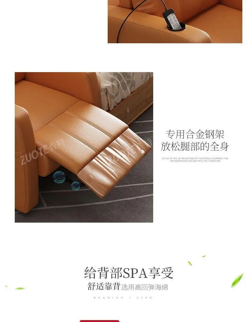 Łóżko Tatami z Projektorem 150/180x200cm - Elektryczne Smart Bed Space Capsule