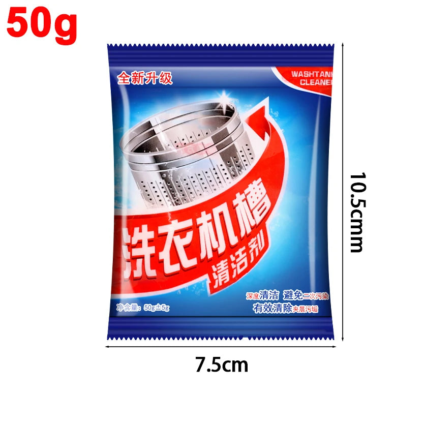 Proszek do Czyszczenia Pralki - Usuwanie Pleśni i Kamienia 25g/50g