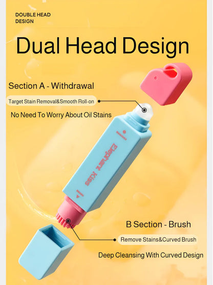 Stain Remover Pen Portable Oil Stain Remover For White Clothes No-Rinse Laundry Detergent Powder Alternative Strong