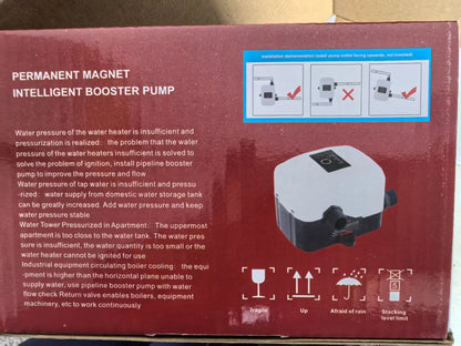 Pompa Prysznicowa 24V Automatyczna - Zwiększenie Ciśnienia Wody w Domu