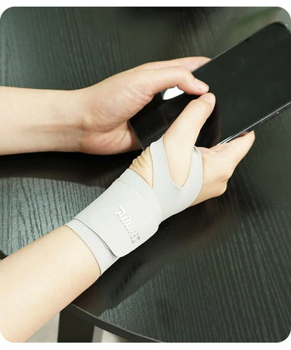 AOLIKES Ultra Thin and Soft Wrist Brace Wrist Wraps for Men and Women, Adjustable Wrist Support for Basketball Tennis Badminton