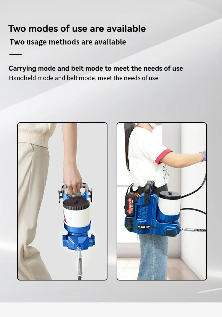 Opryskiwacz Farby Elektryczny Makita 18V - Airless Latex Paint Sprayer Bezprzewodowy