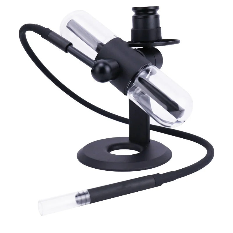 Fajka Grawitacyjna 11.4″ Metal - Podwójna Hookah Shisha z Torbą