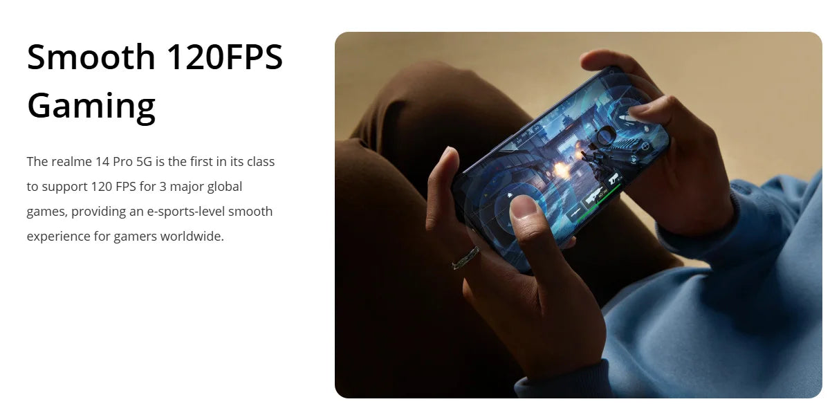 Realme 14 Pro 5G 8GB/256GB - IP69 Sony IMX882 OIS 50MP