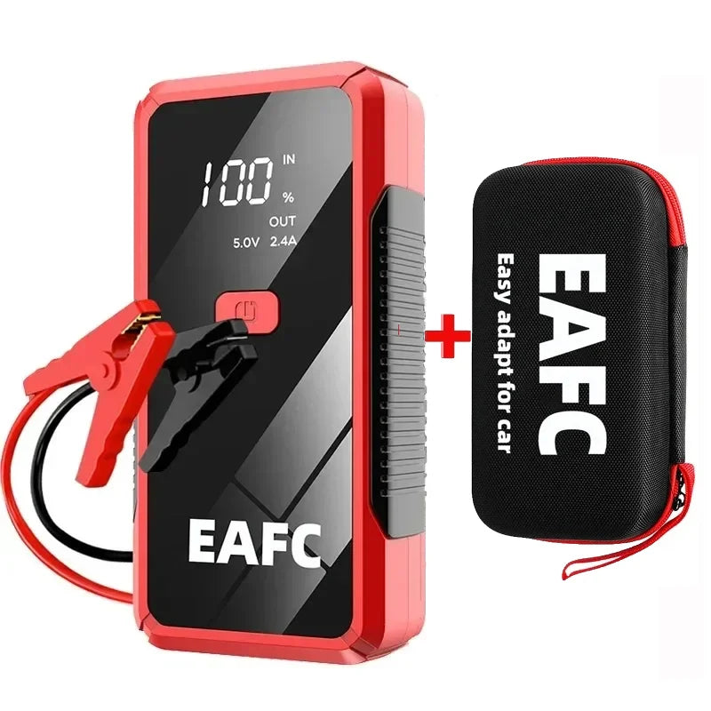 Rozrusznik Samochodowy EAFC 600A-2000A - Jump Starter Powerbank 12V Booster