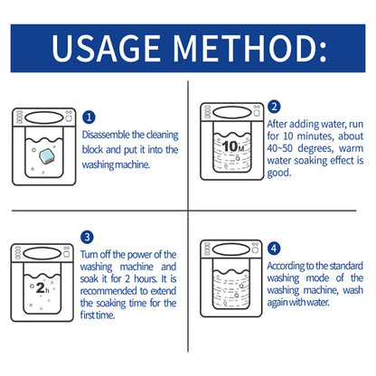 Washing Machine Descaler Clean Inside Drums Laundry Tub Sealing Washing Machine Accessories