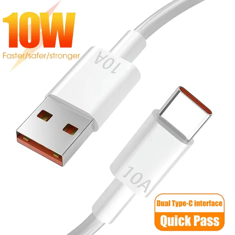 Ładowarka 120W 4 Porty USB Type-C - Szybka z Kablem Samsung iPhone Xiaomi Huawei