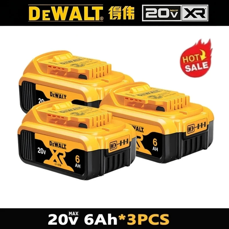Bateria DeWALT 18V/20V XR Li-Ion 6.0Ah/5.0Ah - Ładowarka DCB205 DCB206 DCB202