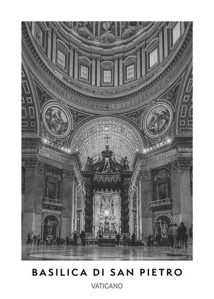 Minimalistyczny Plakat Czarno-Biały Miasta Nowy Jork Paryż Rzym - Obraz na Płótnie Dekoracja Ścienna