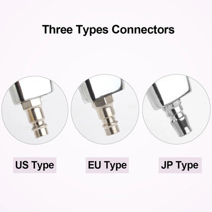 Pistolet Tornado do Mycia Samochodu - Szczotka Detailingowa High Pressure z Przyłączem Europejskim