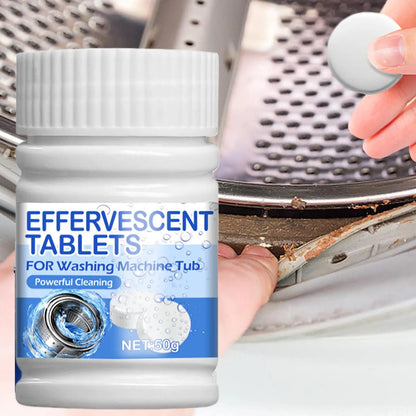 Washing Machine Cleaner Washing Machine Effervescent Stain Remover Washer Stains Cleaner For Laundry Bathroom Kitchen Sink