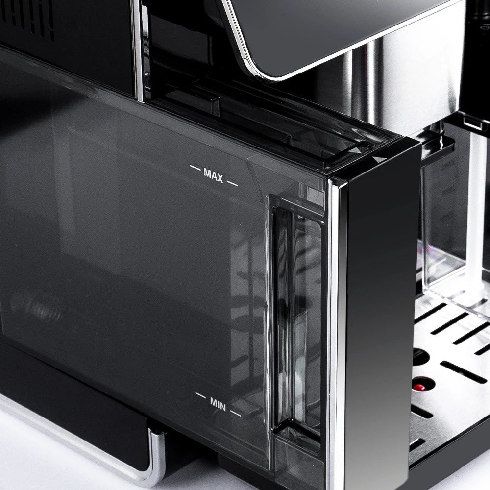 Automatyczny Ekspres do Kawy z Spieniaczem Mleka - Włoski System Pompowy 15+ Filiżanek