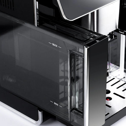 Automatyczny Ekspres do Kawy z Spieniaczem Mleka - Włoski System Pompowy 15+ Filiżanek