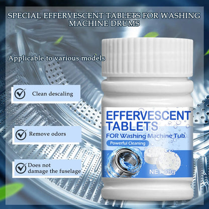 Washing Machine Cleaning Tablets Washing Machine Effervescent Cleaners Washer Stains Removal For Laundry Bathroom Kitchen Sink